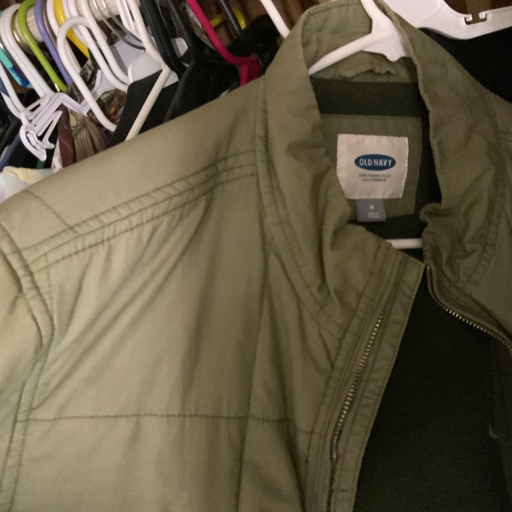 Old navy green jacket